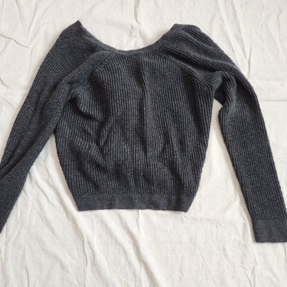 Aerie Twist Back Sweater XXS - Picture 2 of 15